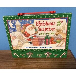 Christmas Surprises Lift A Flap 4 Christmas Books In Carry Case